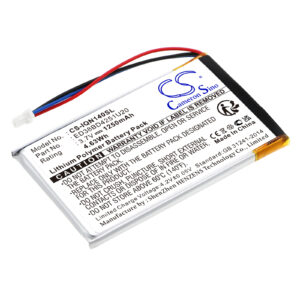 Garmin Nuvi 1400 Nuvi 1450 Replacement Battery 3.7V 1250mAh