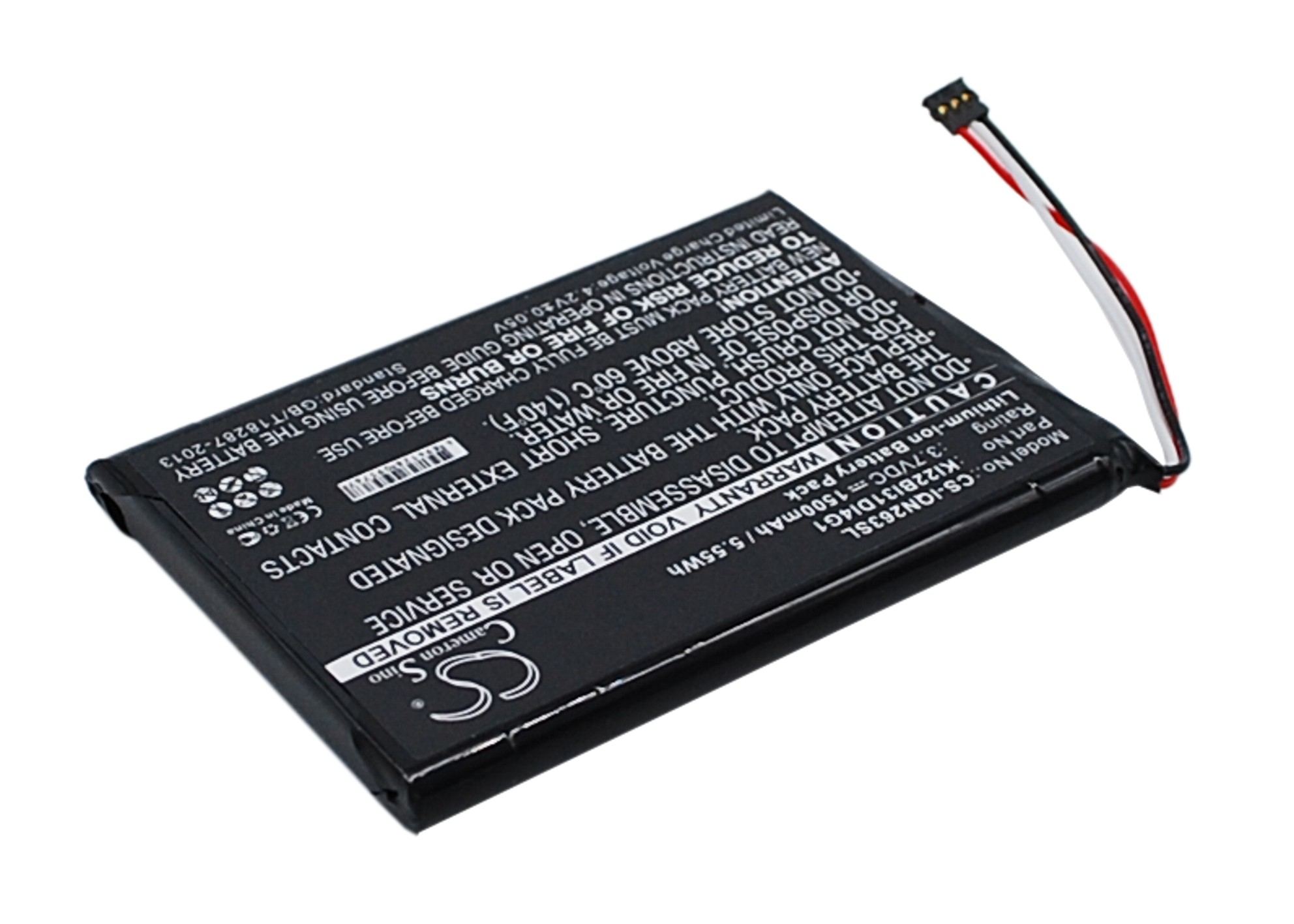 Garmin 010-01188-02 2689LMT Nuvi 2639LMT Replacement Battery 3.7V 1500mAh