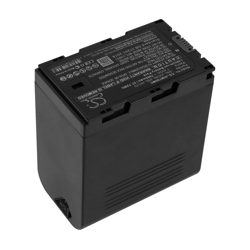 JVC GY-HM200 GY-HM600 Replacement Battery 7.4V 7800mAh