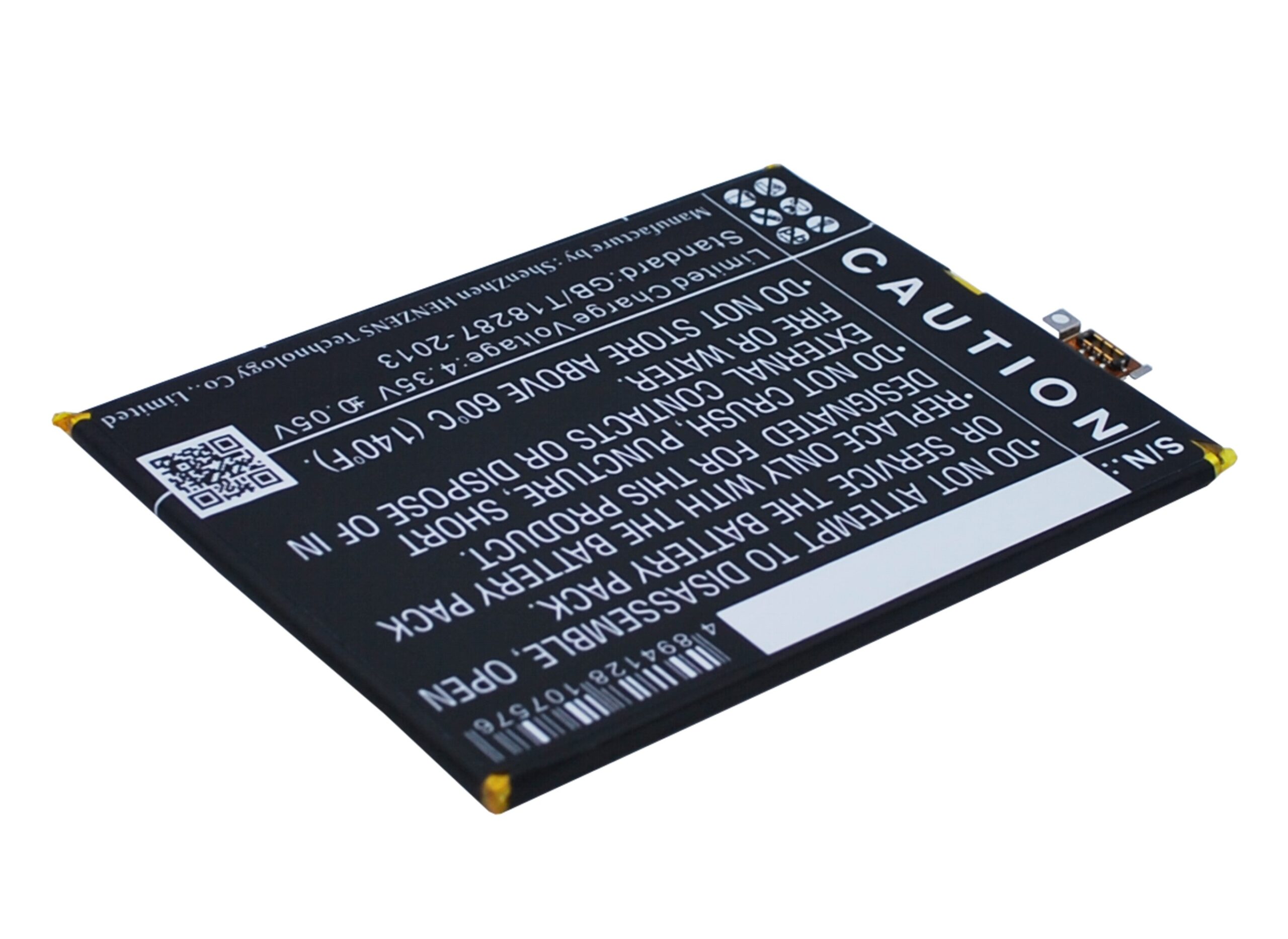 KAZAM Thunder 348 Replacement Battery 3.8V 2050mAh