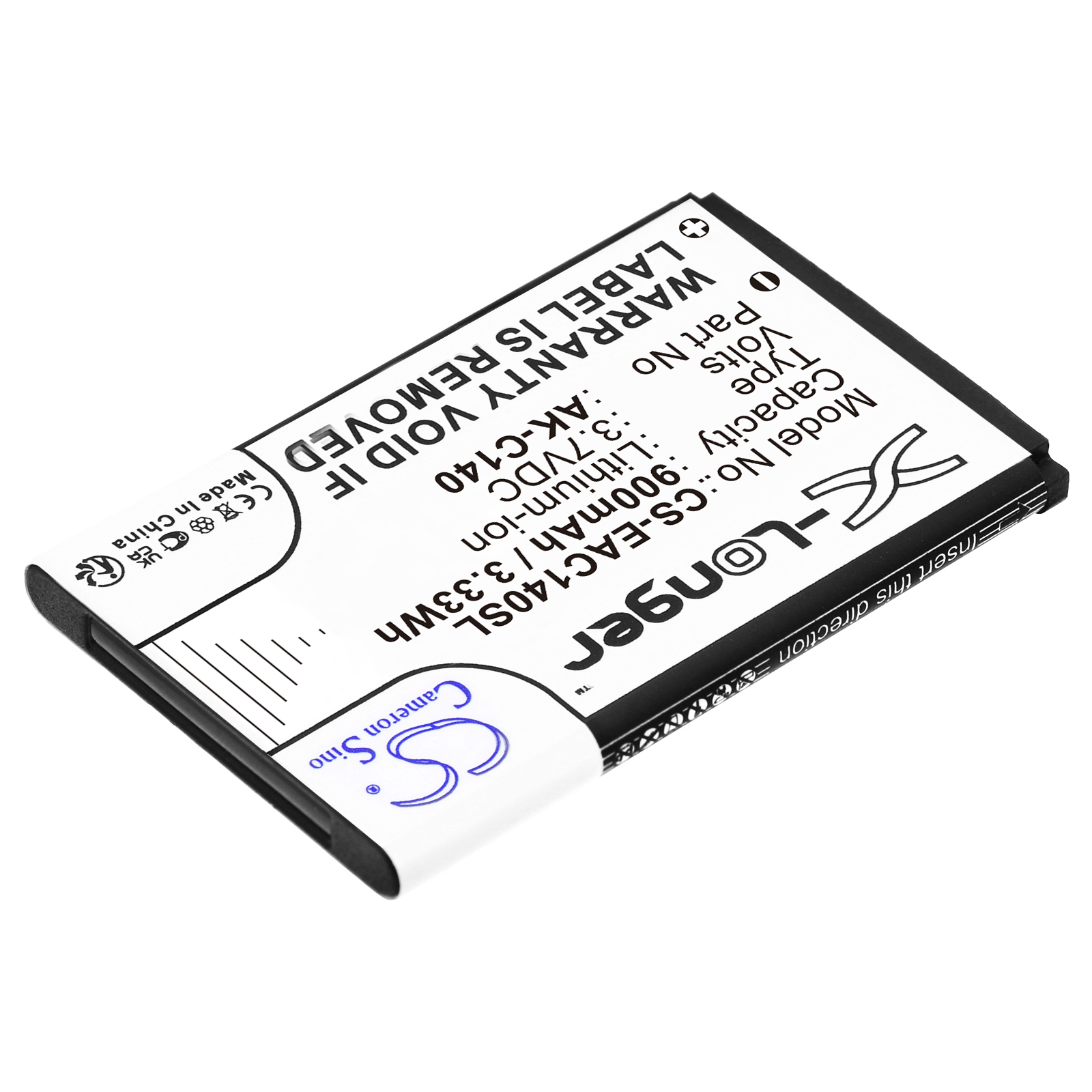 Artfone C3 CF241A Replacement Battery 3.7V 900mAh