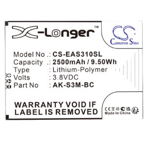 Emporia Smart 3 Mini Replacement Battery 3.8V 2500mAh