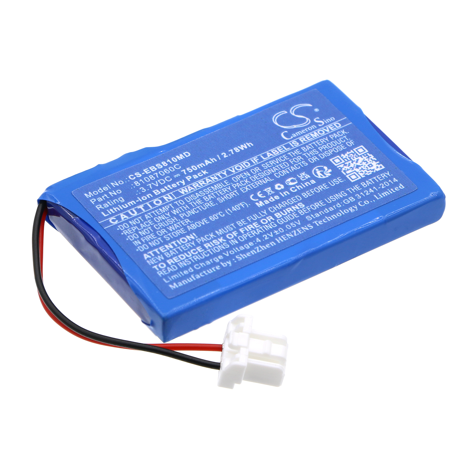 Exogen Bone Stimulator Medical Replacement Battery 750mAh