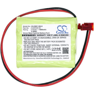 Cooper LPZ70RWH Max Power 026-148 Navilite NNYXSB Replacement Battery 1800mAh