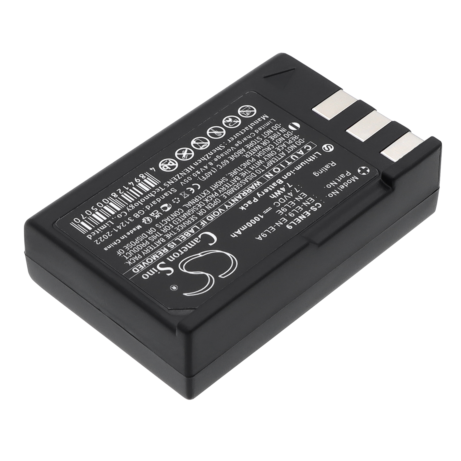 NIKON D3000 BATTERY Replacement Battery 7.4V 1000mAh