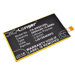 Sony Ericsson E5803 Replacement Battery 3.8V 2600mAh