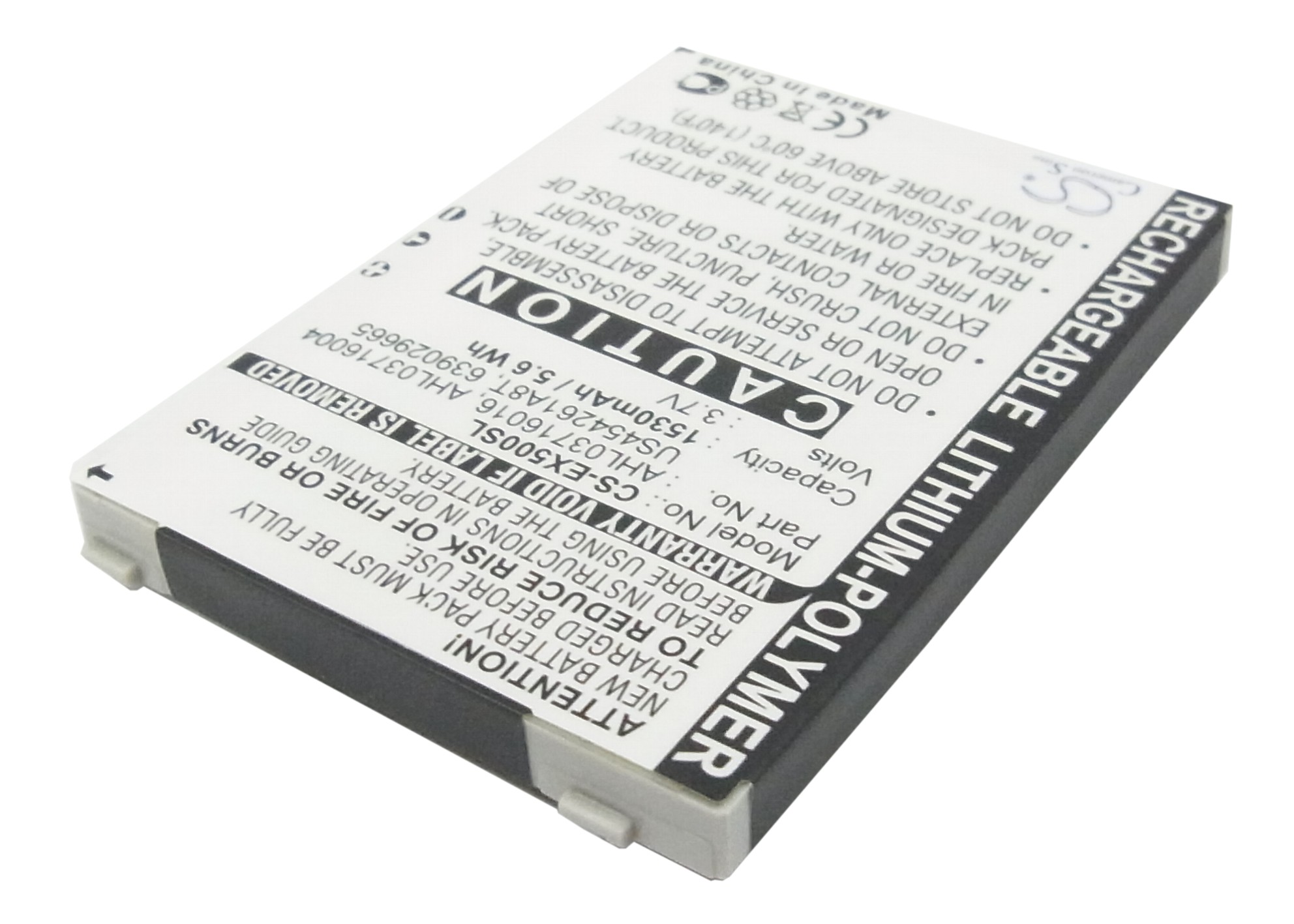 E-TEN glofiish M700 Replacement Battery 3.7V 1530mAh