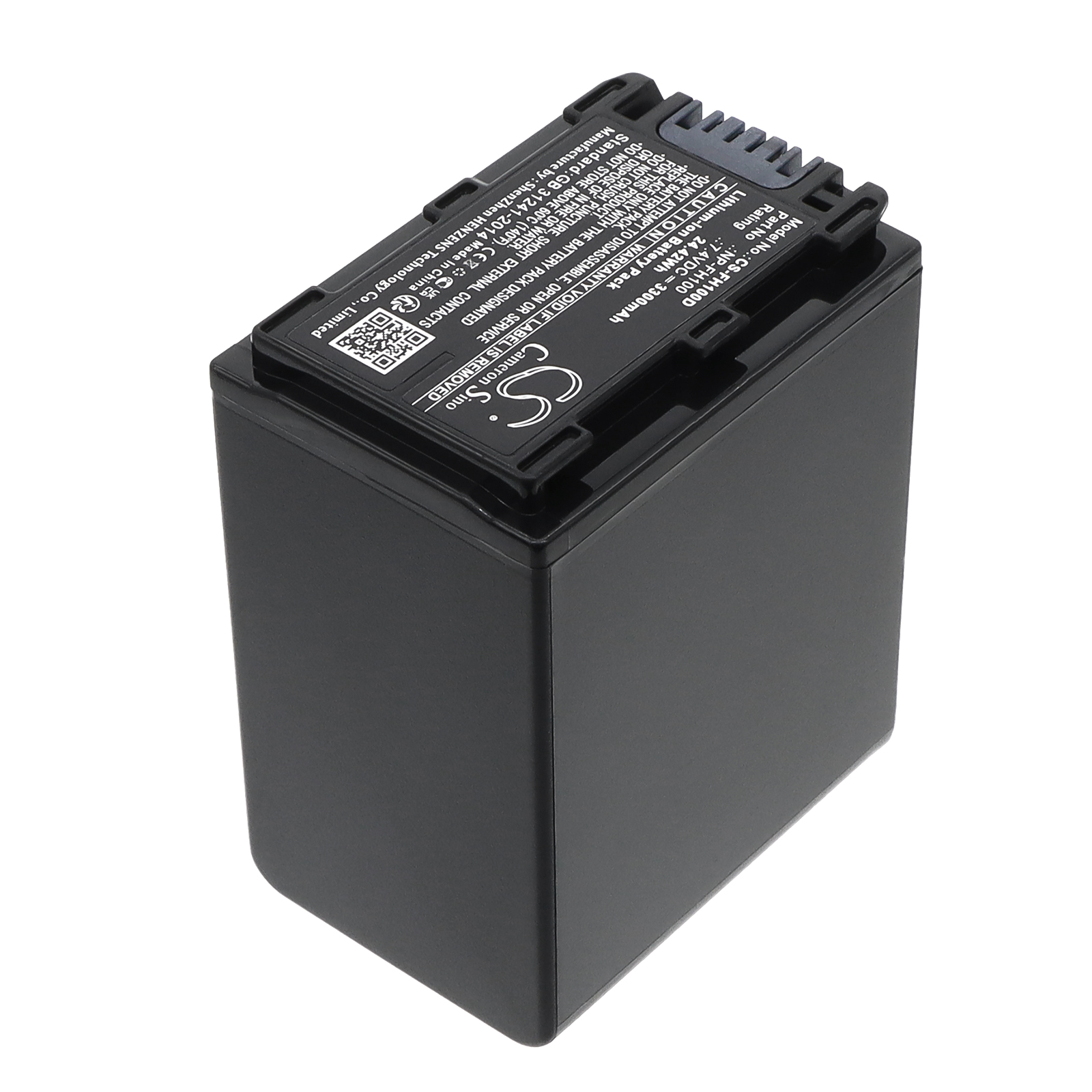 Sony CR-HC51E DCR-30 Replacement Battery 7.4V 3300mAh