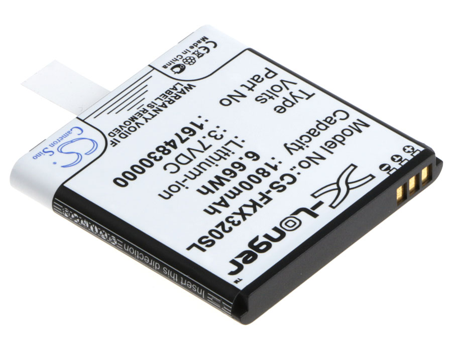 Falk IBEX 25 IBEX 32 Replacement Battery 3.7V 1800mAh