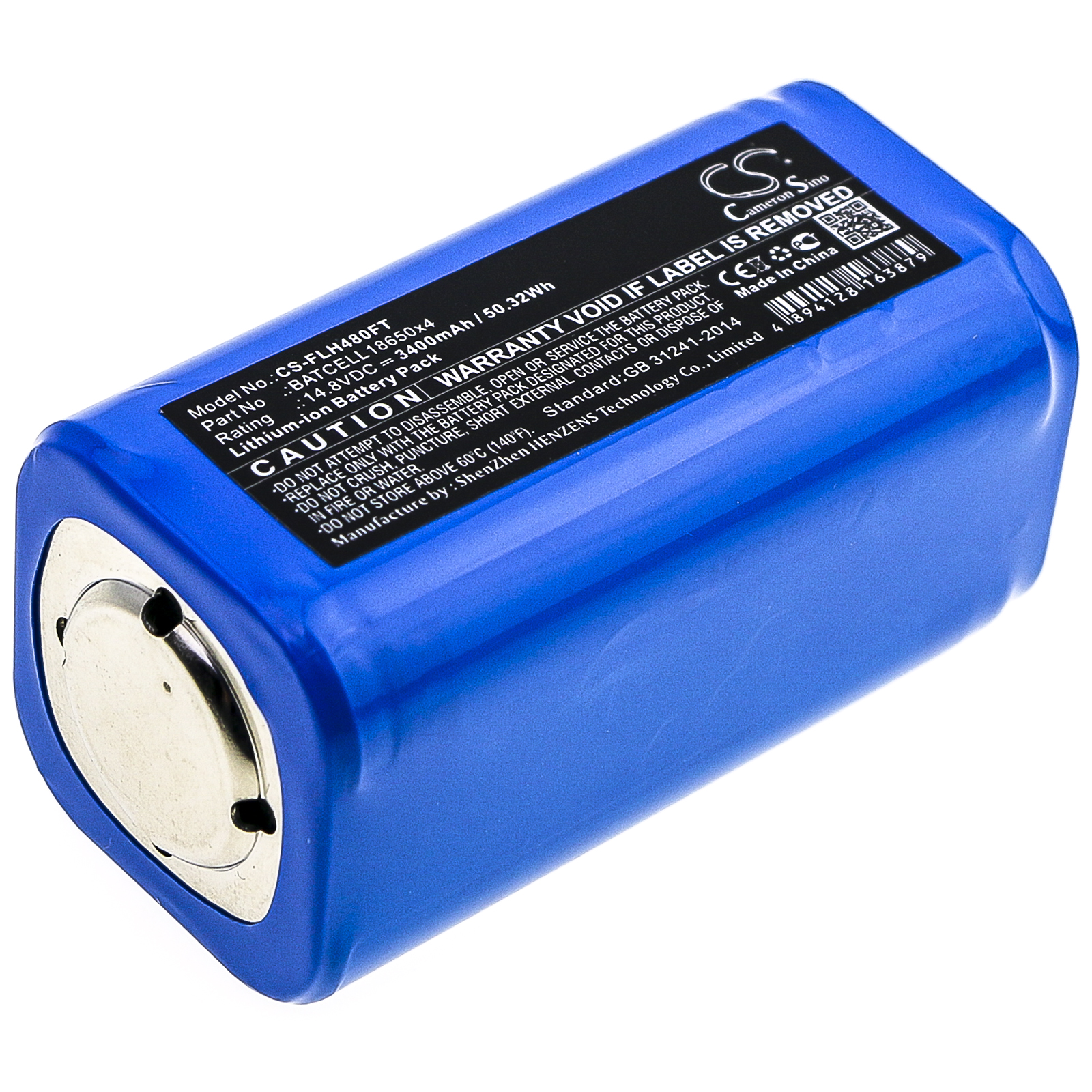 Bigblue TL4000P TL4500P Replacement Battery 14.8V 3400mAh