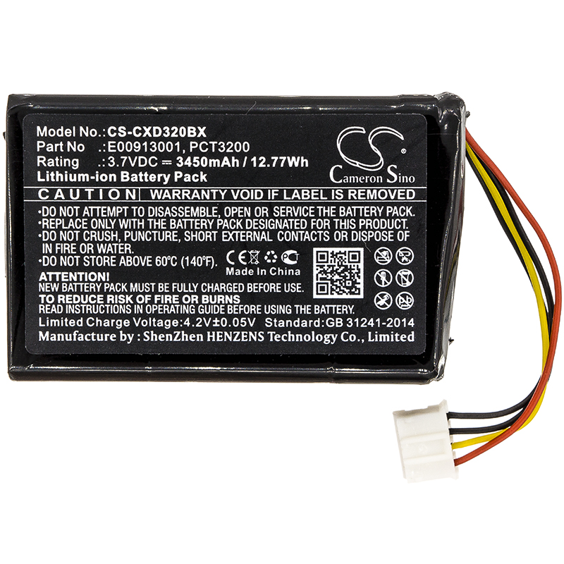 Coppernic C-One e-ID Replacement Battery 3.7V 3450mAh