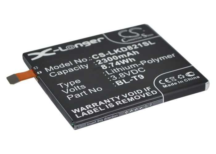 Google LG D820 LG D821 Replacement Battery 3.8V 2300mAh