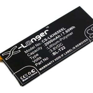 LG Class Class 4G F620S H650 H650AR H650E H650K Replacement Battery 2000mAh