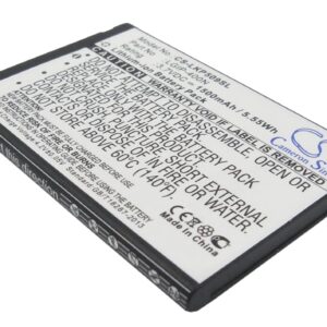 AT&T LG LS670 LG LW690 Replacement Battery 3.7V 1500mAh