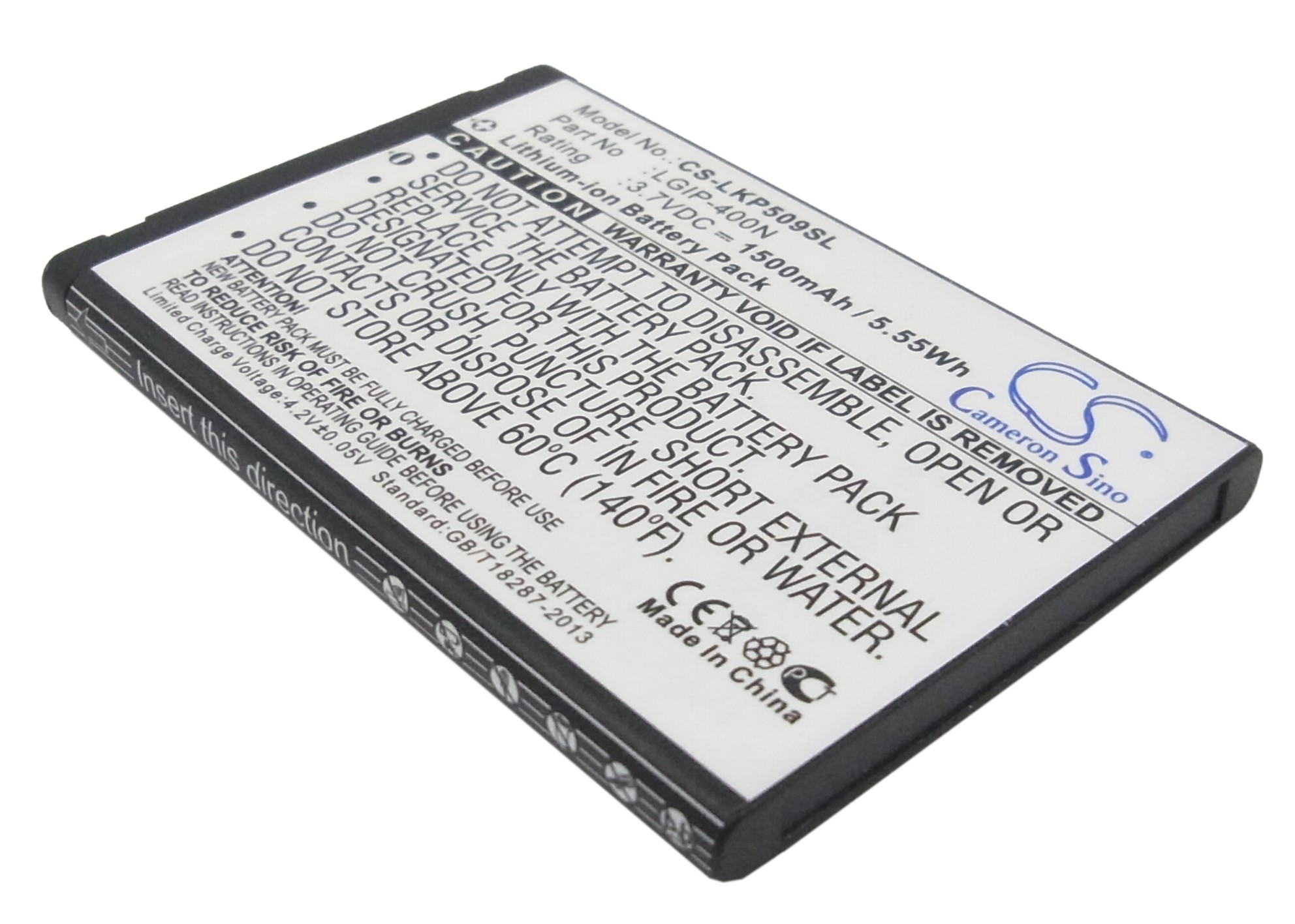 AT&T LG LS670 LG LW690 Replacement Battery 3.7V 1500mAh