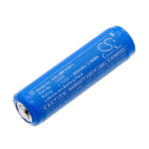 LED LENSER P5R BATTERY Braun Replacement Battery 3.7V 800mAh