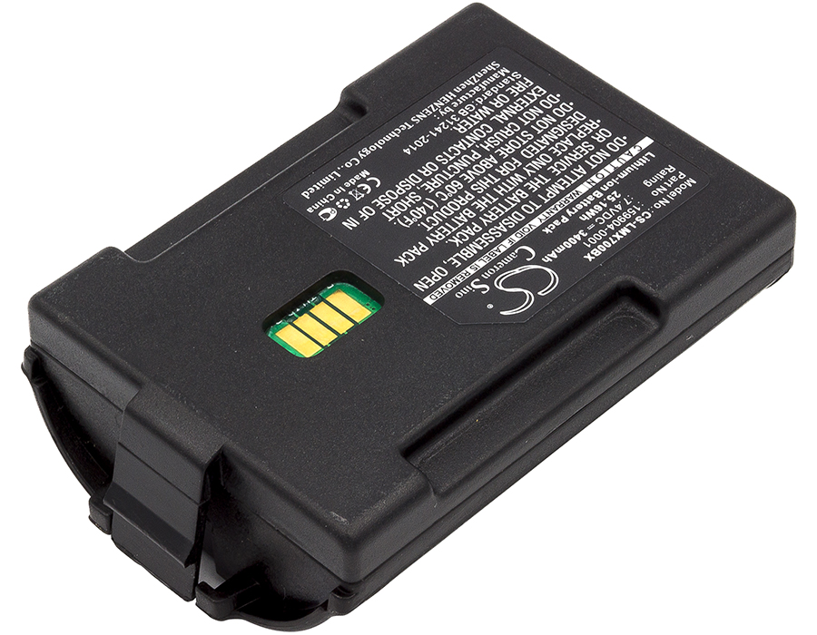 Honeywell TXE TECTON MX7 LXE MX7 159904-0001 Replacement Battery 3400mAh