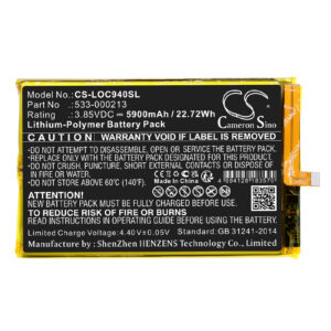 Logitech 940-000198 G Cloud GR0006 533-000213 Replacement Battery 5900mAh