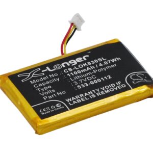 Logitech IIIuminated Living-Room Keyboard K830 Replacement Battery 1100mAh
