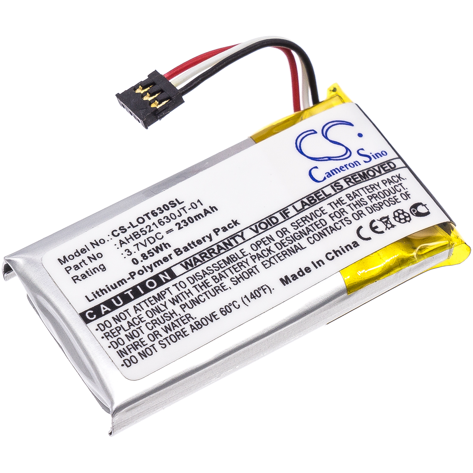 Logitech N-R0044 Replacement Battery 3.7V 230mAh