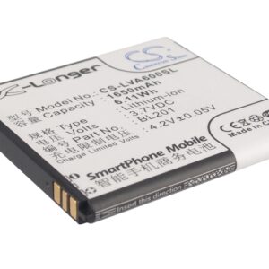 Lenovo A60+ BL201 Mobile/SmartPhone Replacement Battery 1650mAh