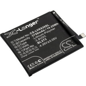 Lenovo K6 Note K8 Plus BL273 Mobile/SmartPhone Replacement Battery 3.8V 3750mAh