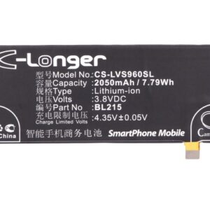 Lenovo S960 S968T VIBE X BL215 Mobile/SmartPhone Replacement Battery 2050mAh