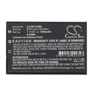 Intermec CK1 CN1 Replacement Battery 3.7V 1800mAh