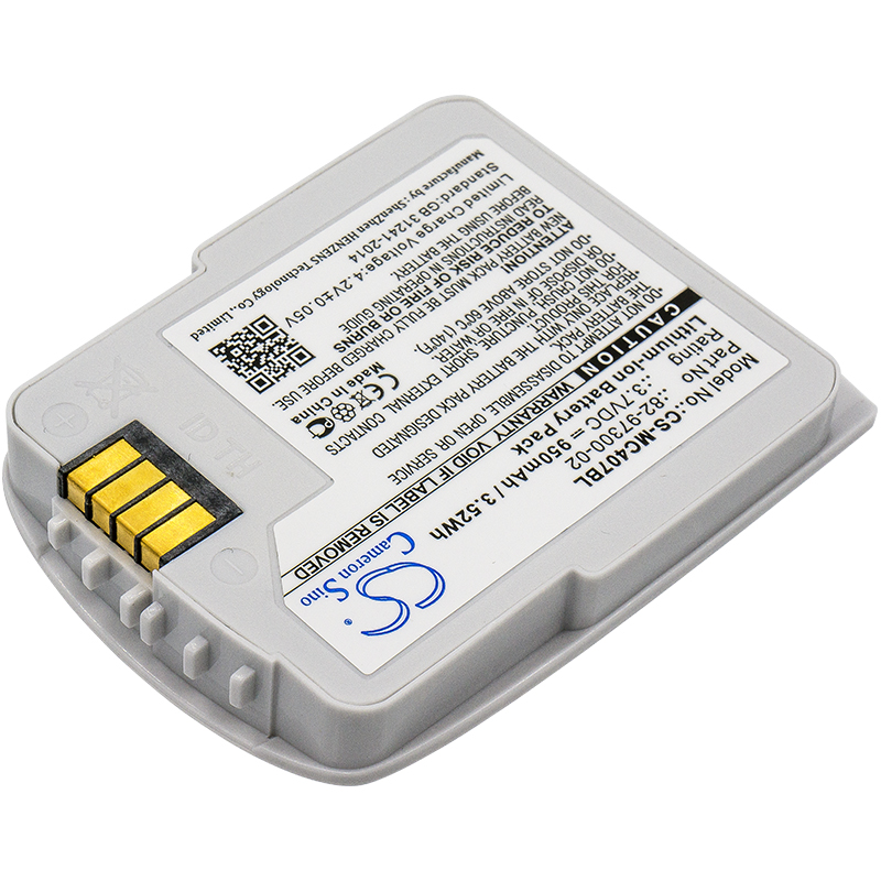 Motorola CS4070 82-97300-02 BTRY-CS40EAB00-04 Replacement Battery 3.7V 950mAh