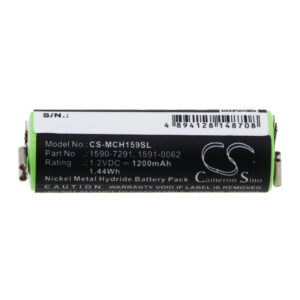 Moser ChroMini 1591 ChroMini 1591B ChroMini 1591Q Replacement Battery 1200mAh