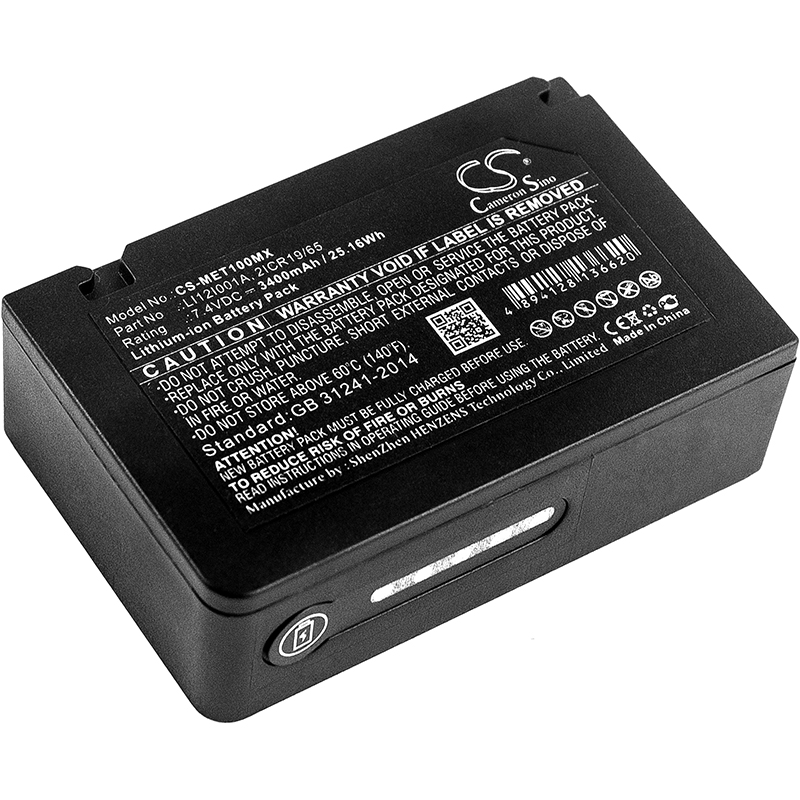 Mindray 115-018016-00 2ICR19/65 Replacement Battery 3400mAh