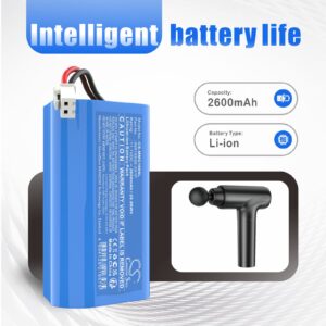 MASSAGE GUN MODEL 18650 BATTERY REPLACEMENT Muscle Replacement Battery