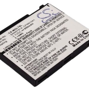 Motorola C257 C261 KRZR Replacement Battery 3.7V 850mAh