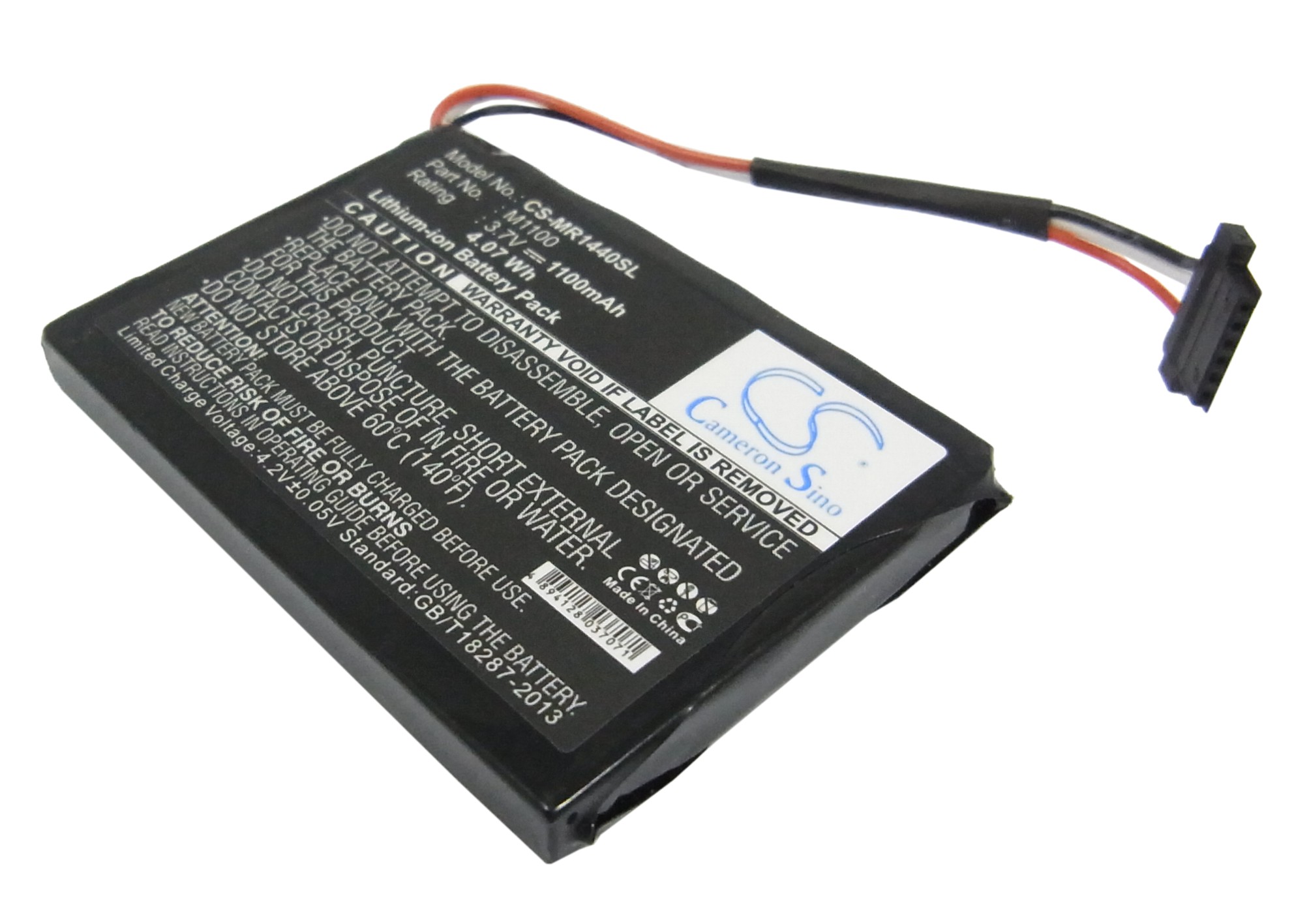 Magellan RoadMate 1440 Replacement Battery 3.7V 1100mAh