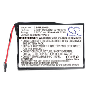Magellan Maestro 3100 Replacement Battery 3.7V 1250mAh