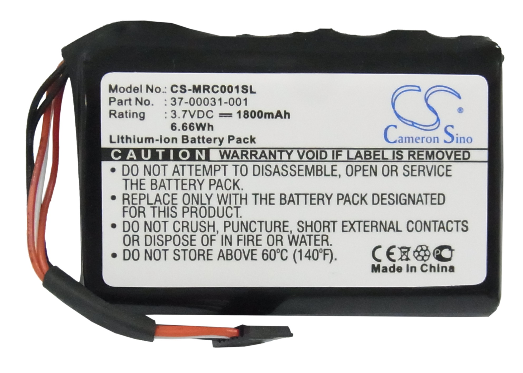 Magellan 2500T Crossover Replacement Battery 3.7V 1800mAh