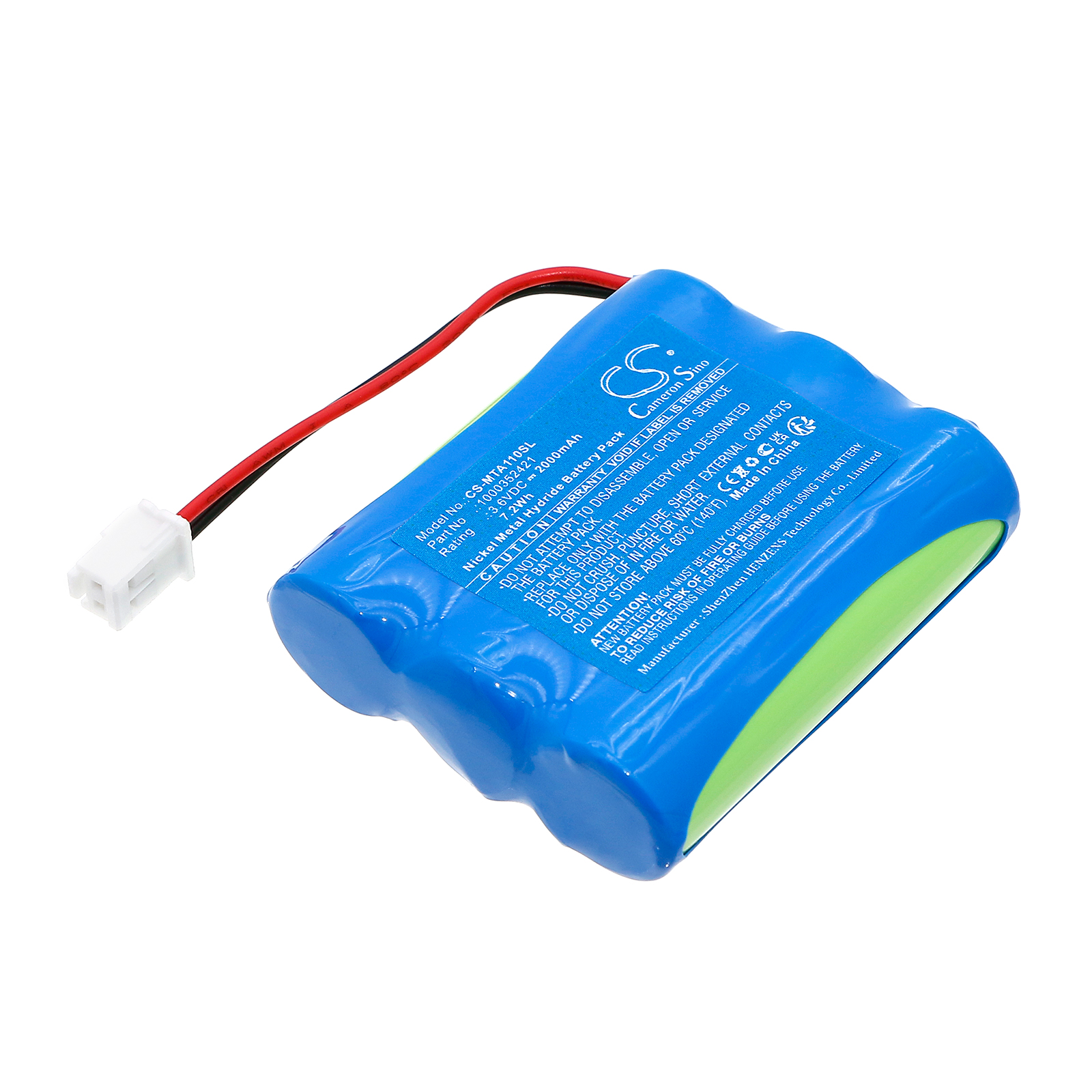 MATRIX 1000352421 Replacement Battery 2000mAh