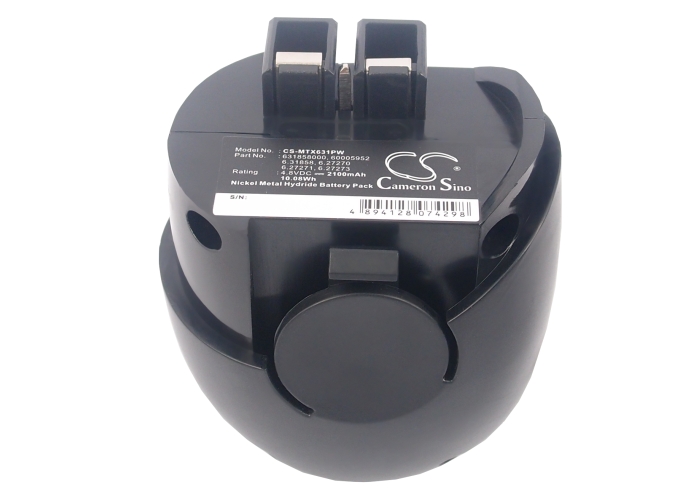 6.27273 Metabo Powergrip 2 Replacement Battery 4.8V 2100mAh