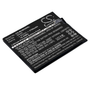 Xiaomi 2015211 Note 2 Standard BM48 Mobile/SmartPhone Replacement Battery 3700mAh
