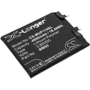 Xiaomi M2102K1AC Mi 11 Pro 5G Mi 11 Ultra BM55 Replacement Battery 4800mAh