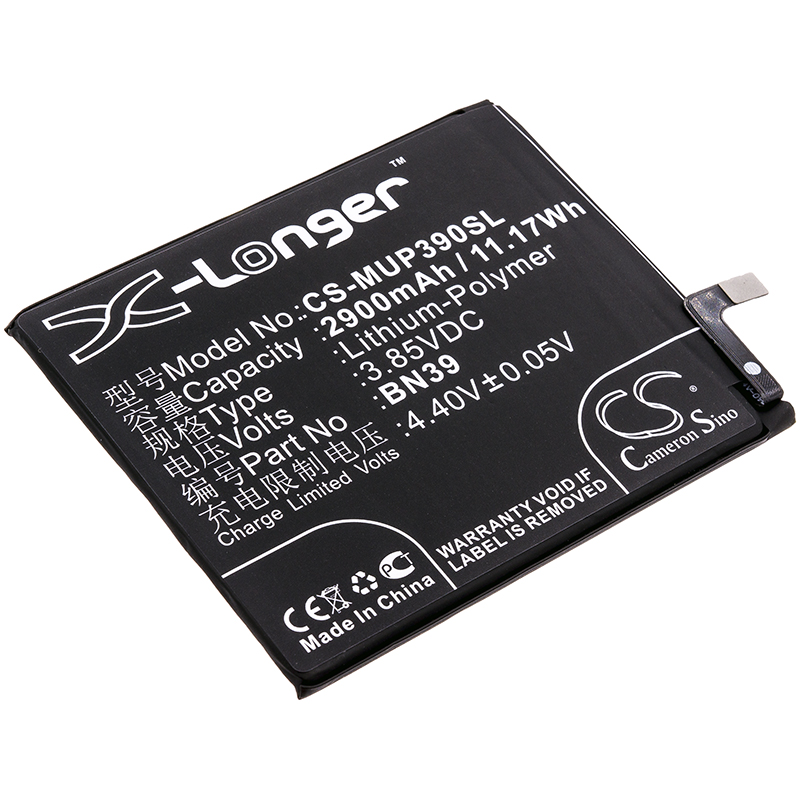Xiaomi M1901F9E M1901F9T Mi Play BN39 Replacement Battery 2900mAh