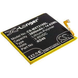Motorola Moto G8 Plus XT2019-1 XT2019-2 KD40 Replacement Battery 3800mAh