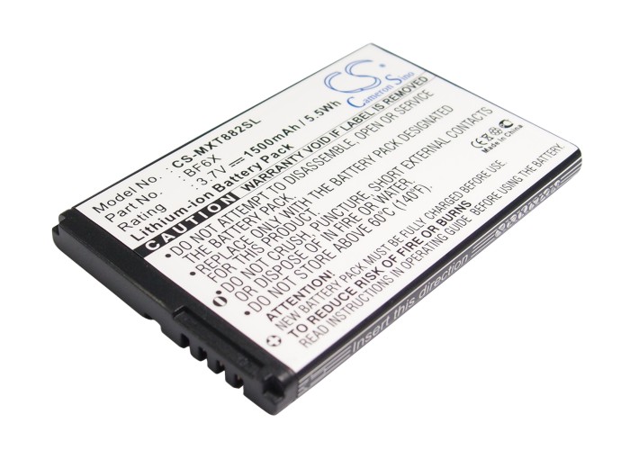 Motorola Domino + Droid 3 Replacement Battery 3.7V 1500mAh