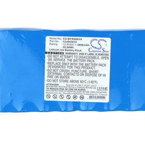 Moneual ME770 MEG7000MS MR6500 MR6550 MR6800 Replacement Battery 12.8V 2800mAh