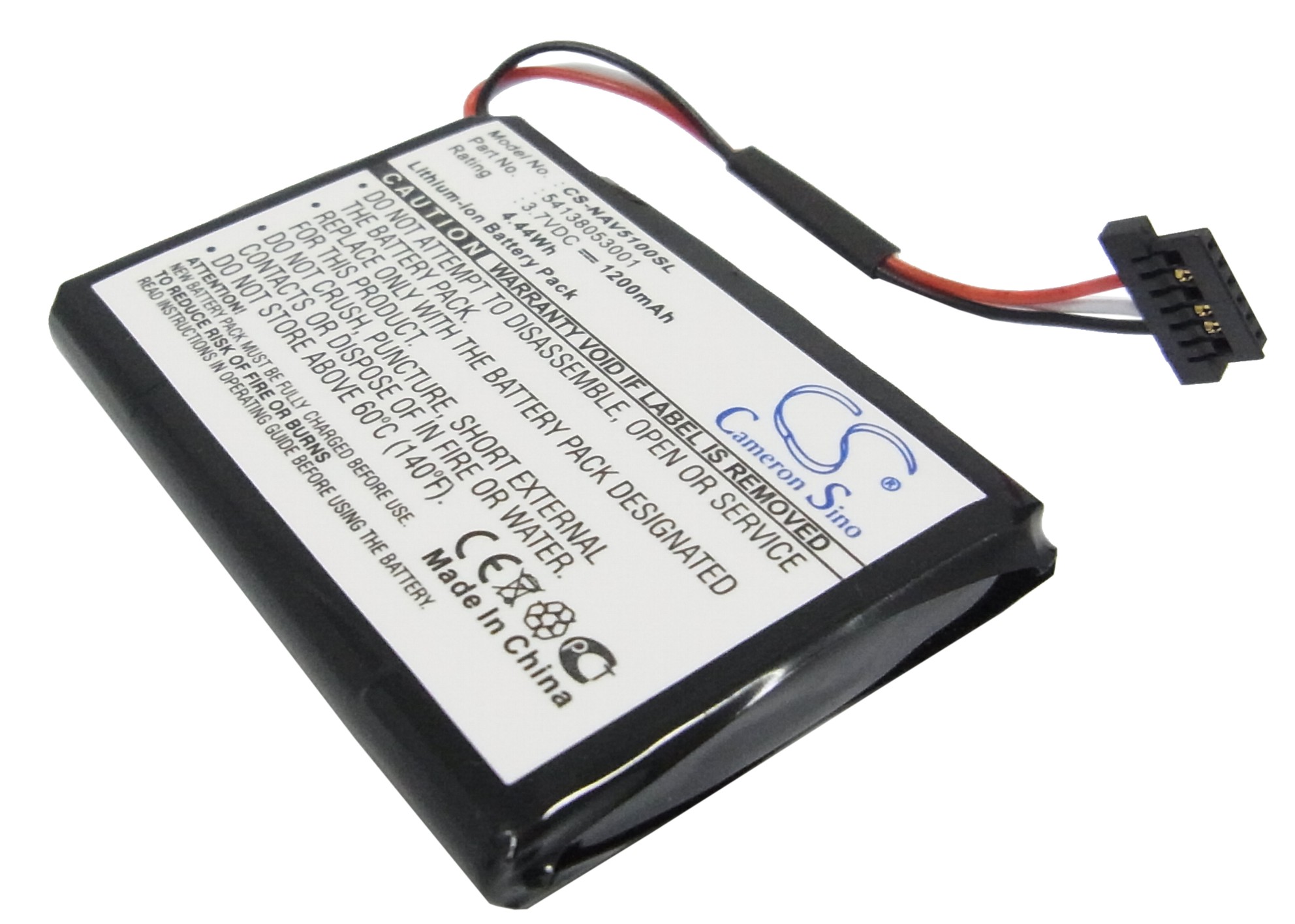 Medion MD-95780 Navigon 5100 GPS/Navigator Replacement Battery 3.7V 1200mAh