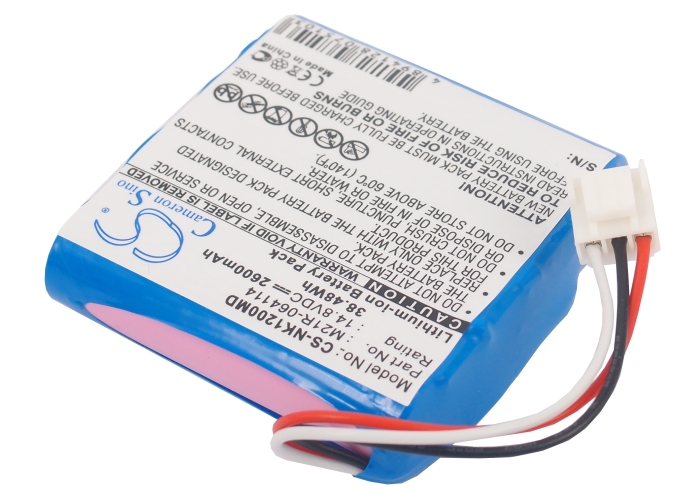 Nihon Kohden Edan SE-1 Edan SE-100 Medical Replacement Battery 2600mAh