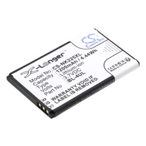 BL 4UL Nokia Replacement Battery 3.7V 1200mAh