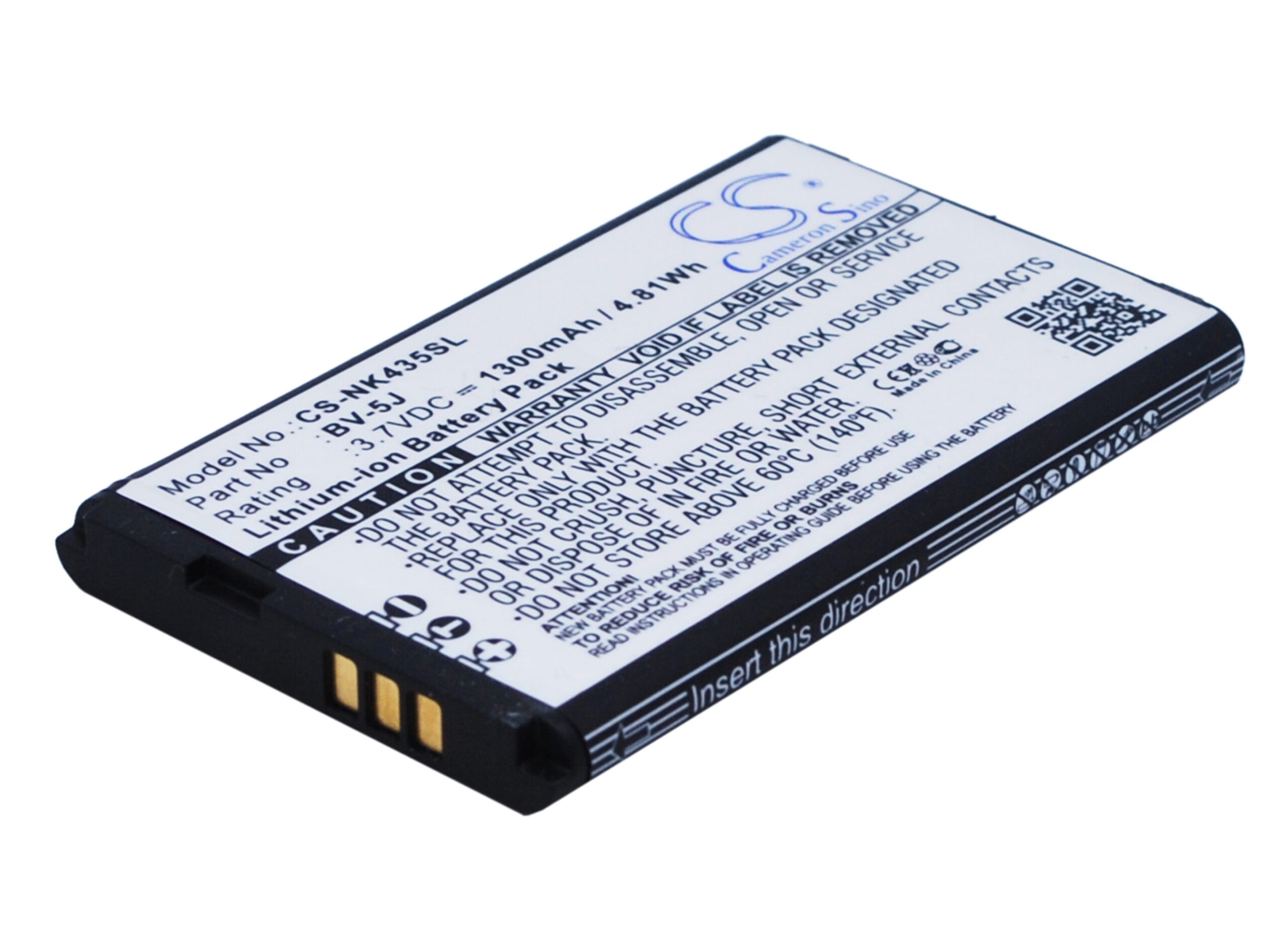 Microsoft Lumia 435 Lumia 532 RM-1070 Replacement Battery 1300mAh