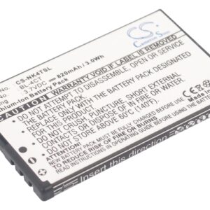 Gresso Cruiser Grand Luxor Replacement Battery 3.7V 820mAh