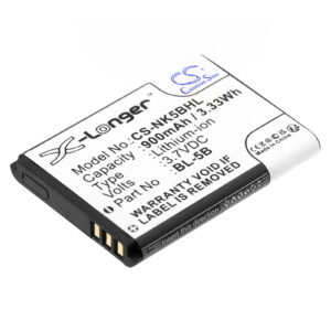 Alcatel One Touch S680 Replacement Battery 3.7V 900mAh